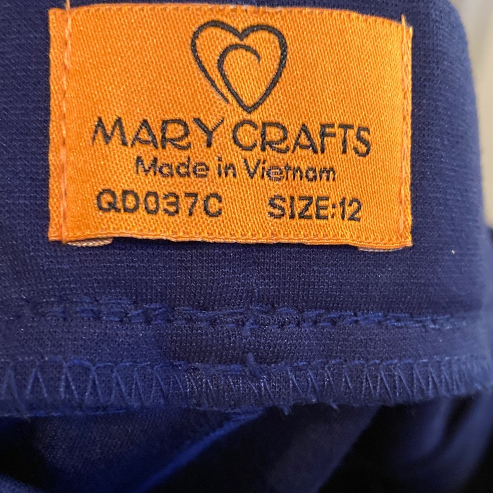 NWT Marycrafts Navy Pants - Picture 5 of 6